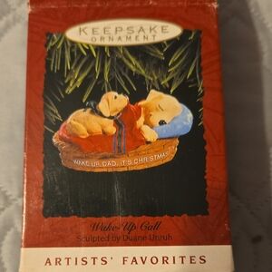 Keepsake Ornament Wake Up Call 1993